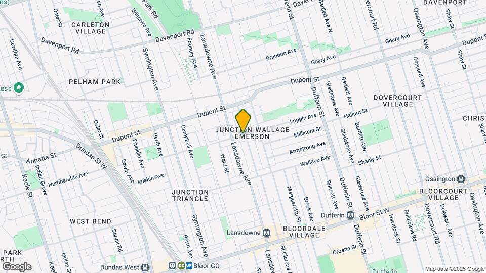 656 Saint Clarens Av Map and Location Details