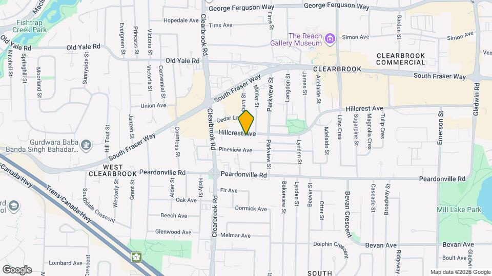 32110 Hillcrest Av Map and Location Details