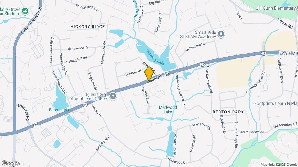 5704 Ebley Ln Map and Location Details