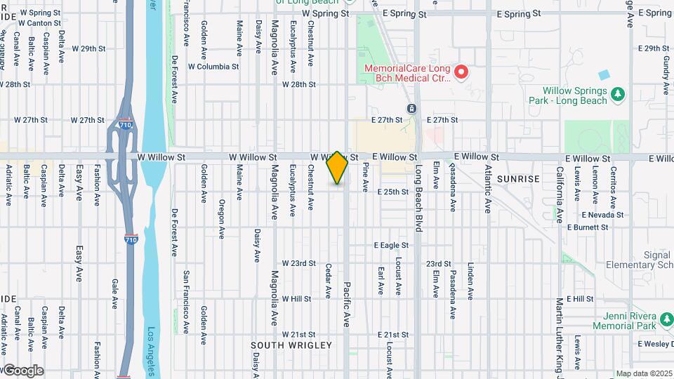 219 W 25th St Map and Location Details