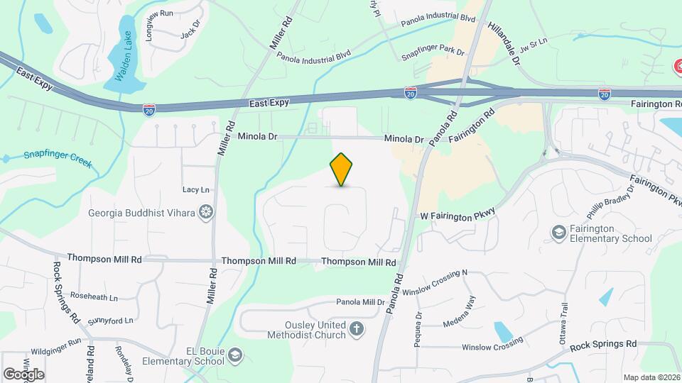 5382 Winding Glen Dr Map and Location Details