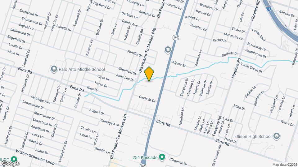 1103 Grace Point Dr Map and Location Details