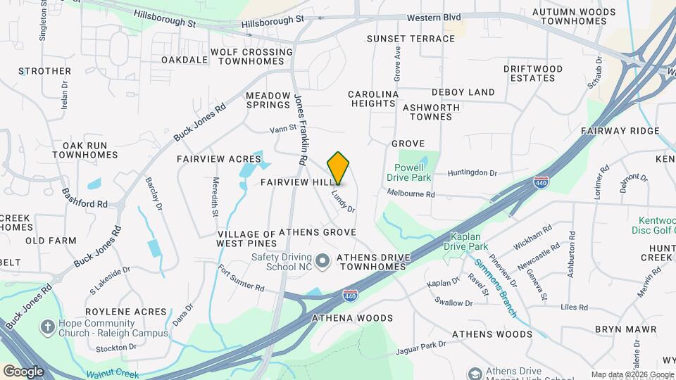 5120 Lundy Dr Map and Location Details