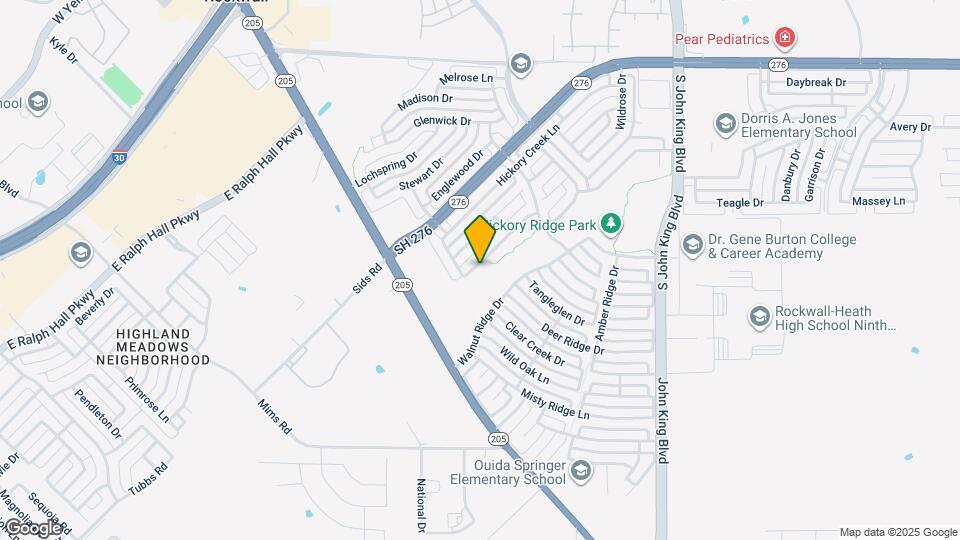 1435 Foxwood Ln Map and Location Details