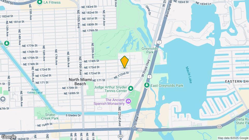 2253 NE 172nd St Map and Location Details