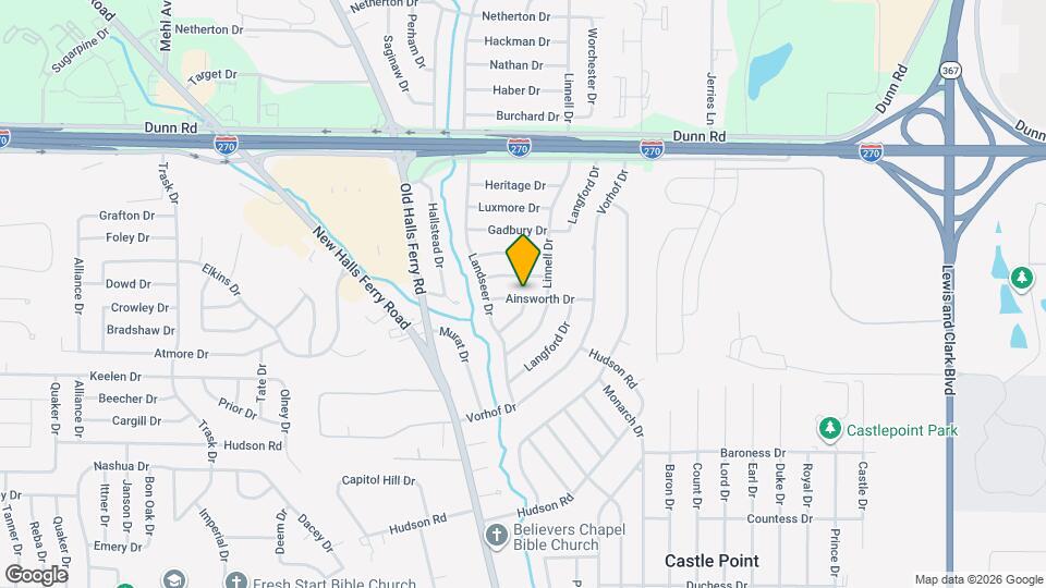 2259 Ainsworth Dr Map and Location Details