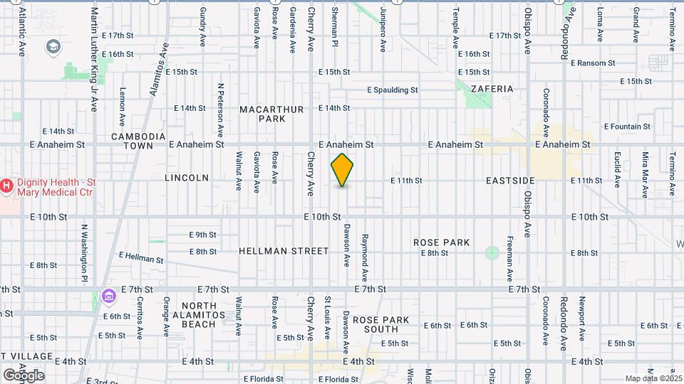 1067 Dawson Ave Map and Location Details
