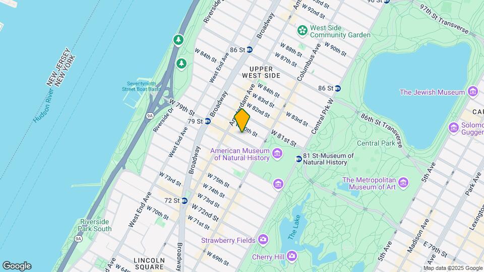147 W 79th St Map and Location Details