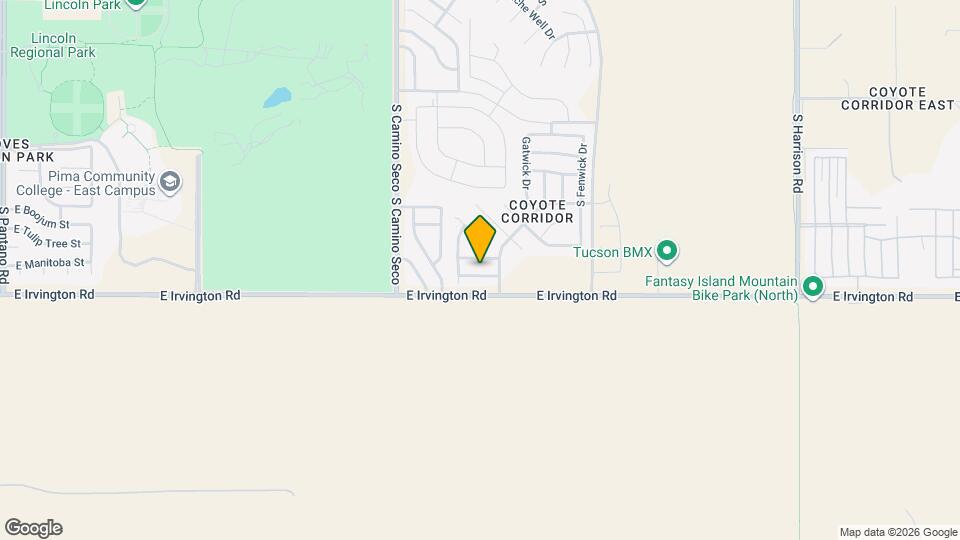 8857 E Rose Tree Dr Map and Location Details