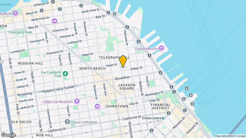 384-388 Vallejo St Mapa y Detalles de la Ubicación