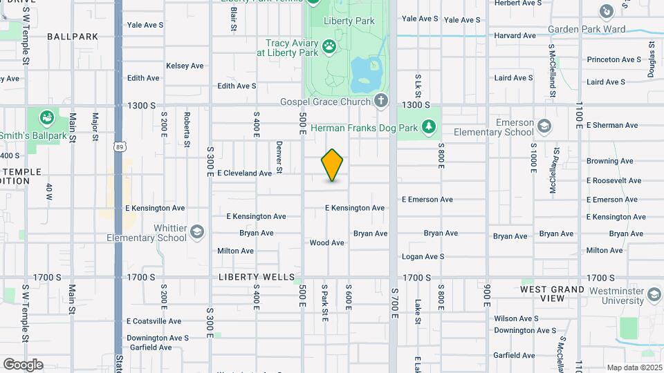 553 E Emerson Ave Map and Location Details
