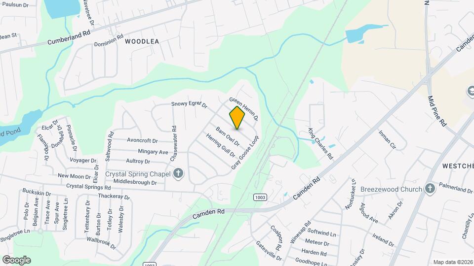 1225 Snowy Egret Dr Map and Location Details