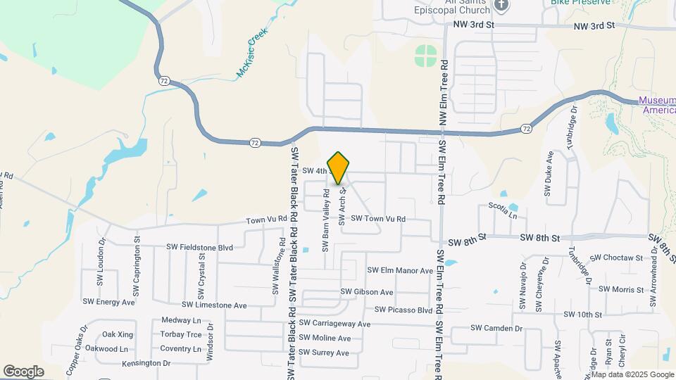 402 SW Arch St Map and Location Details