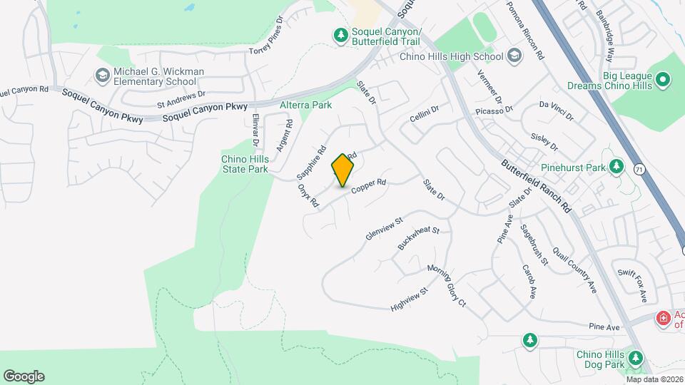 4988 Copper Rd Map and Location Details