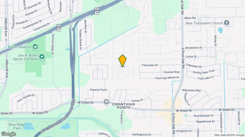 6010 Ridgebriar Ln Map and Location Details