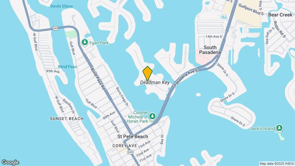 7902 Sailboat Key Blvd S, Unit 502 Mapa y Detalles de la Ubicación