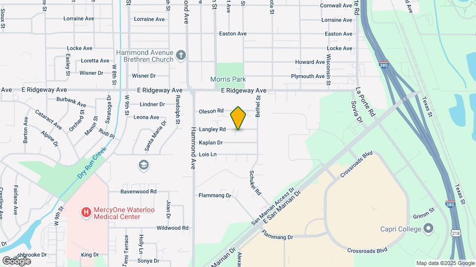 1212 Langley Rd Mapa y Detalles de la Ubicación