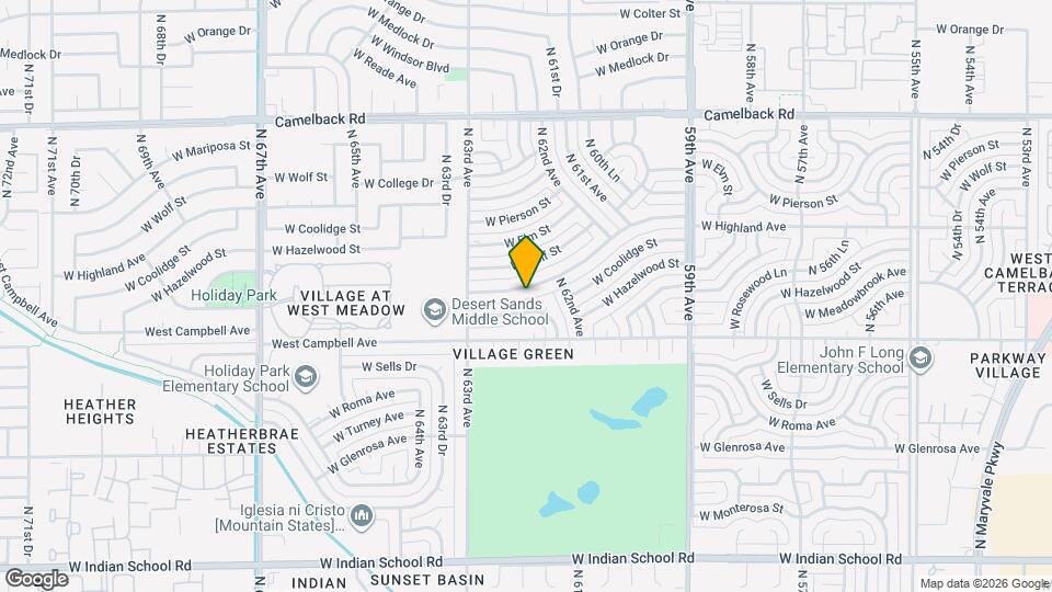 6231 W Highland Ave Map and Location Details
