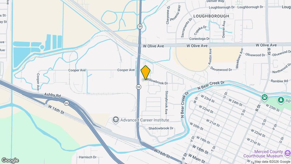 1930 Willowbrook Dr Map and Location Details