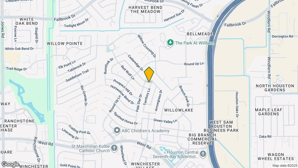 10011 Territory Ln Map and Location Details