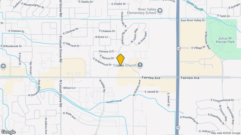 1673 N Solterra Ln Map and Location Details