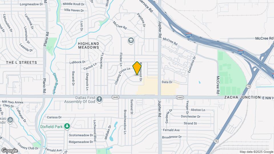 8636 Strathmore Dr Map and Location Details