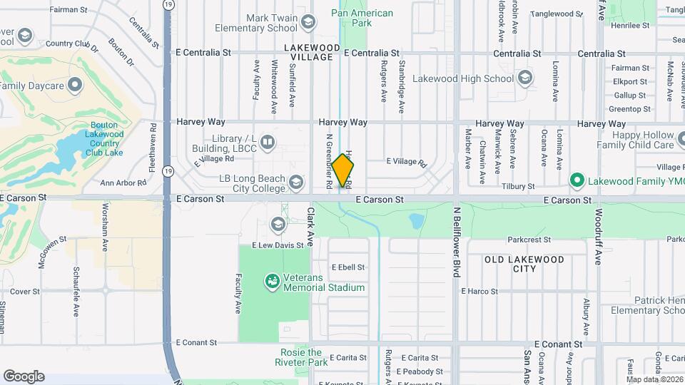 5151 E Carson St Mapa y Detalles de la Ubicación