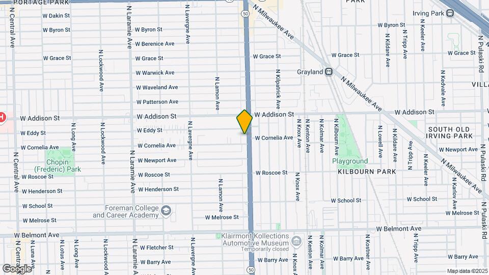3514 N Cicero Ave, Unit 1 Map and Location Details