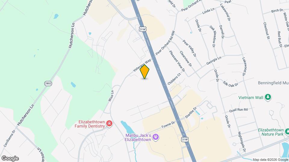1980 N Dixie Hwy Map and Location Details
