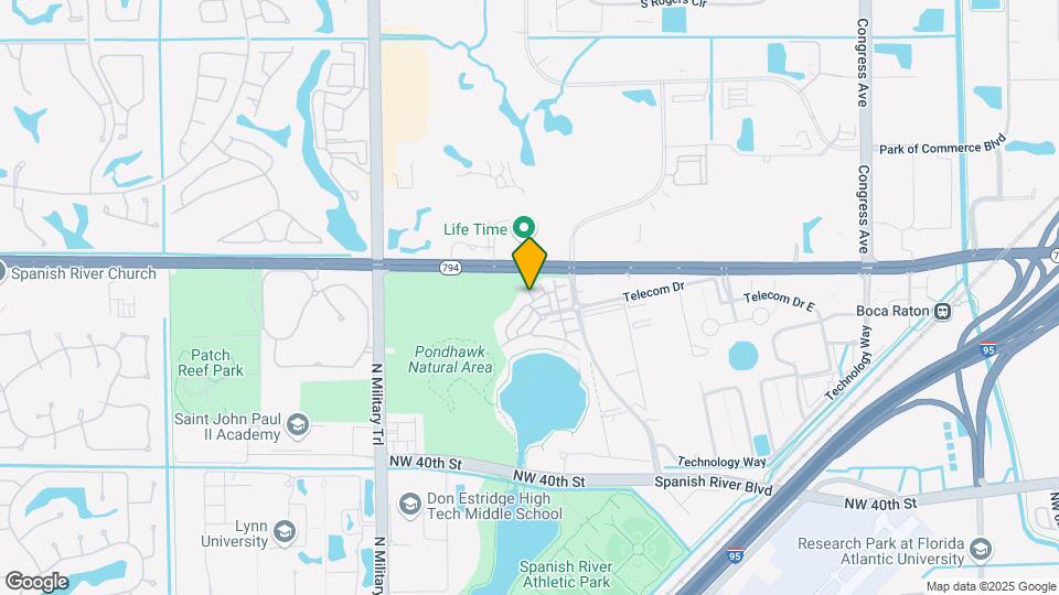 5025 NW 16th Way Mapa y Detalles de la Ubicación