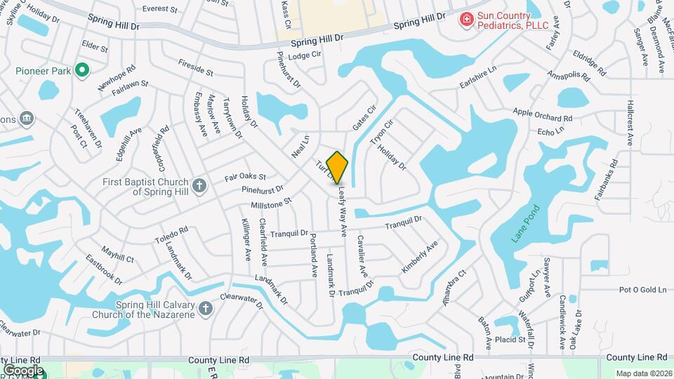 411 Leafy Way Ave Map and Location Details