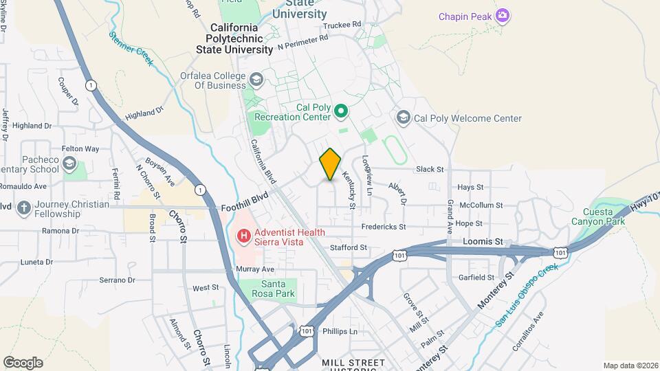 133 Orange Dr Map and Location Details