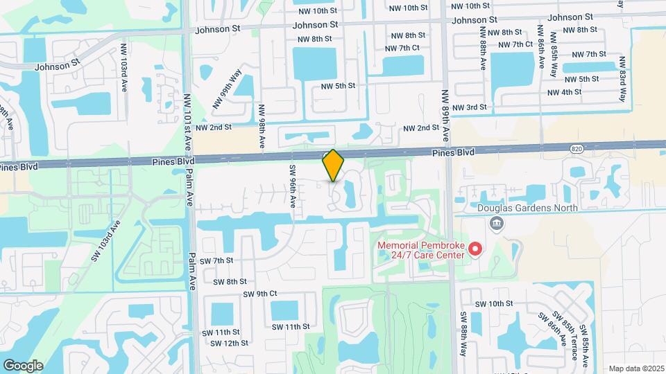 300 Palm Cir W Map and Location Details
