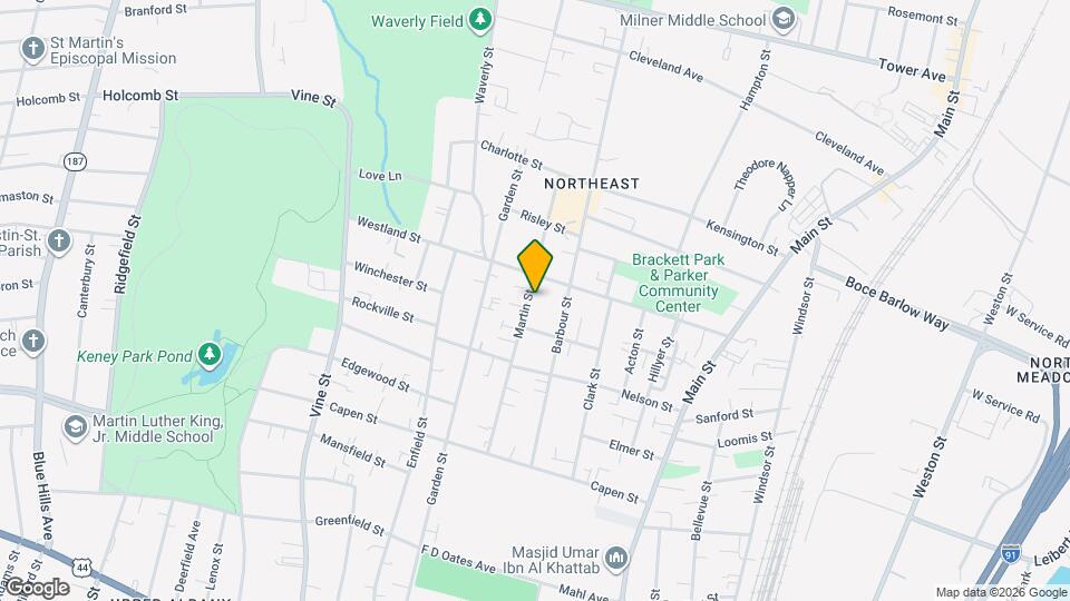 162-164-164 Martin St Map and Location Details