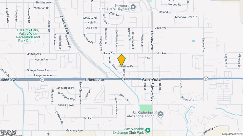 43707 Nathan Dr Mapa y Detalles de la Ubicación