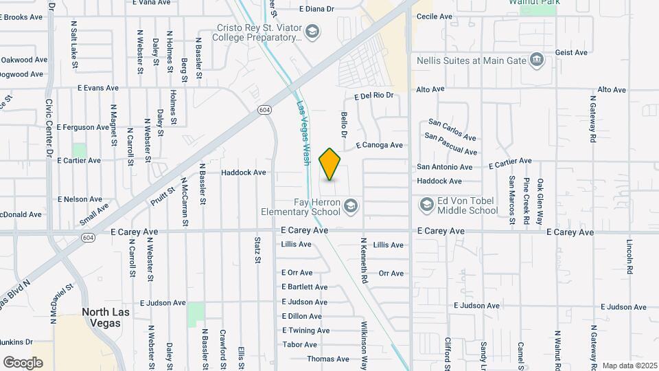 2521 E Heather Ct Map and Location Details
