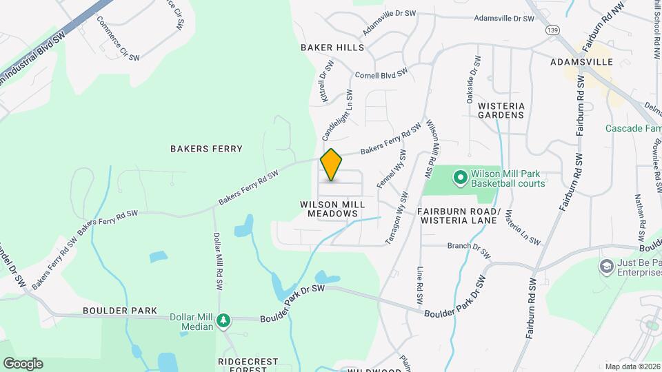 4076 Doster St SW Map and Location Details