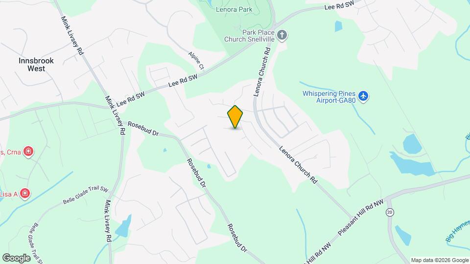 3328 Metro Way SW Mapa y Detalles de la Ubicación