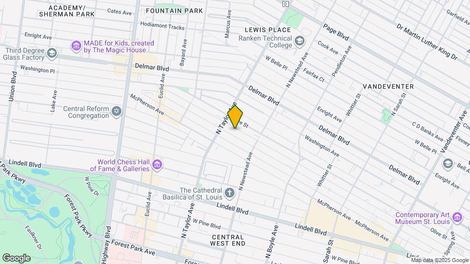 4457 Westminster Pl, Unit 4457 Map and Location Details