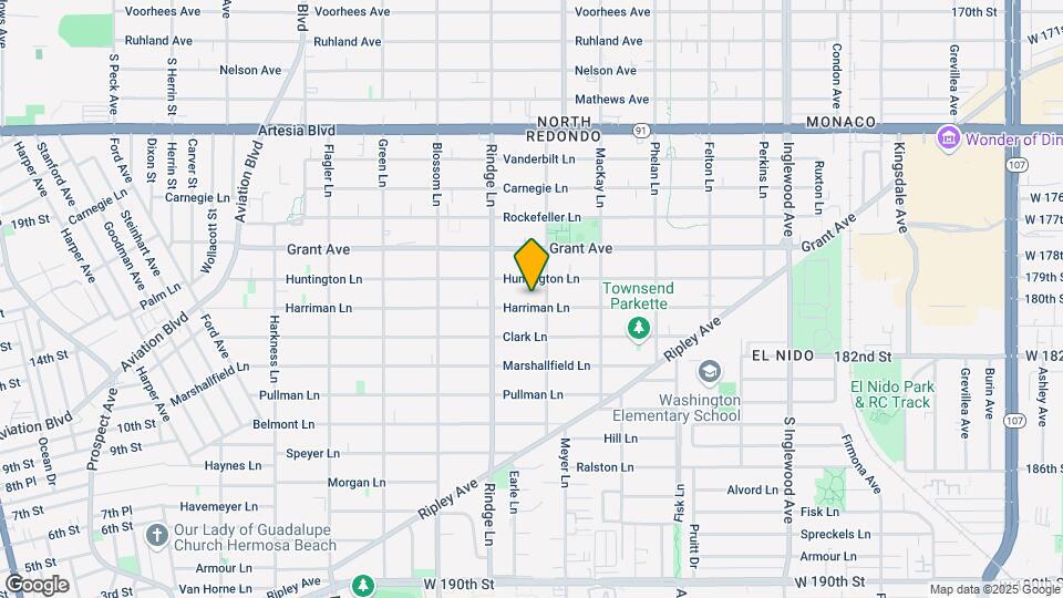 2217 Harriman Ln Map and Location Details