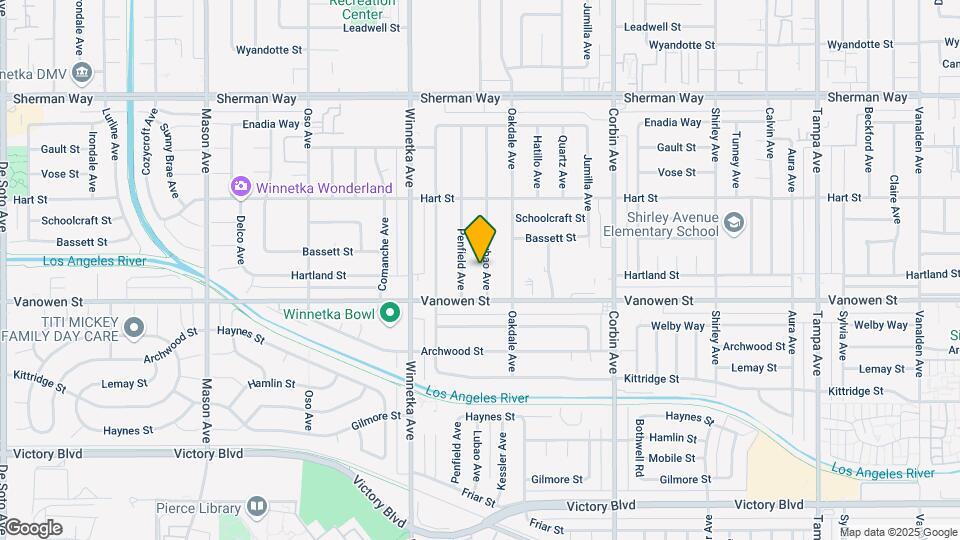 6837 Lubao Ave Map and Location Details
