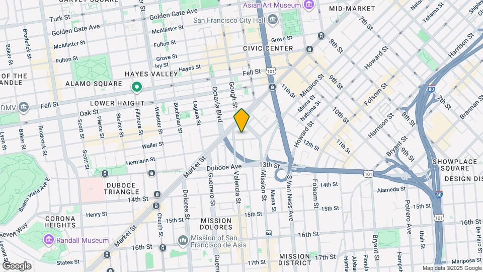 68 McCoppin St Map and Location Details