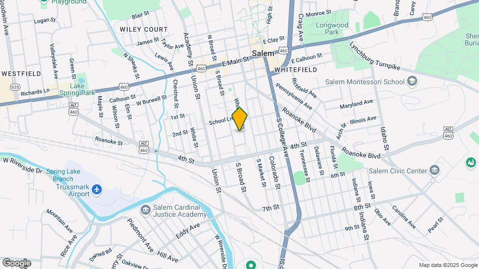 433 White Oak St Map and Location Details