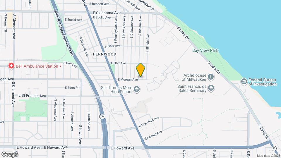 3474 S Indiana Ave Map and Location Details