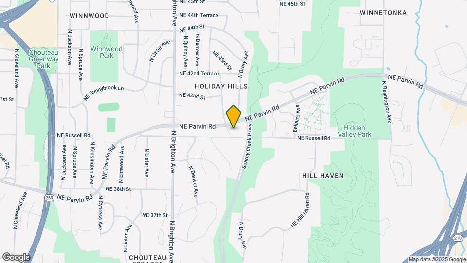 4029 N Hardesty Ave Map and Location Details