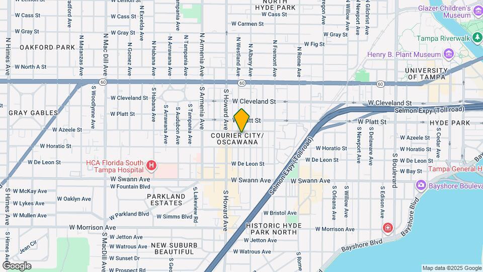 404 S Westland Ave Map and Location Details