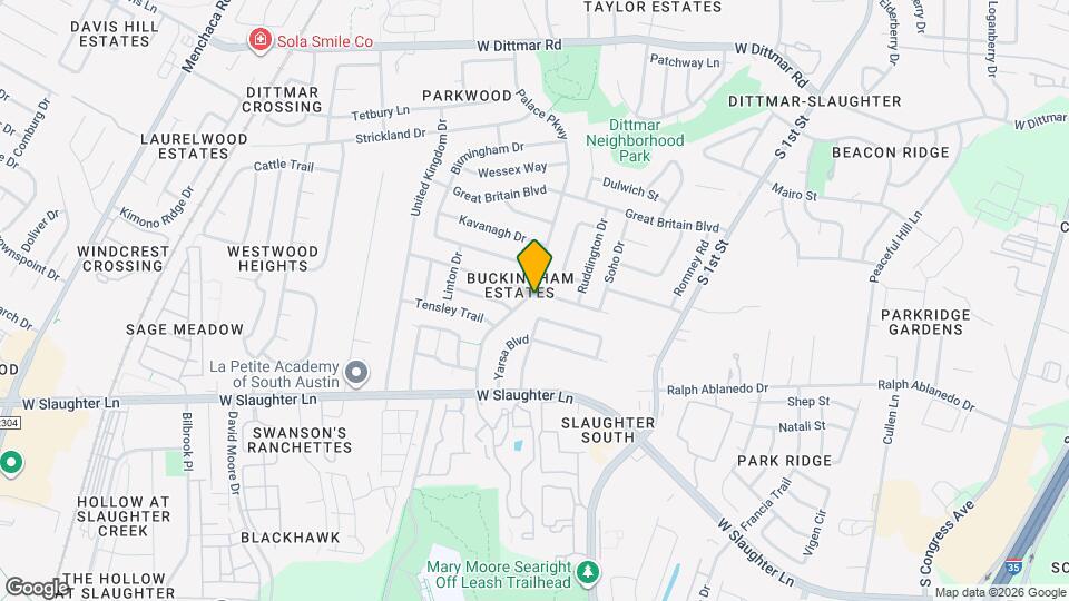 8803 Palace Pkwy Map and Location Details