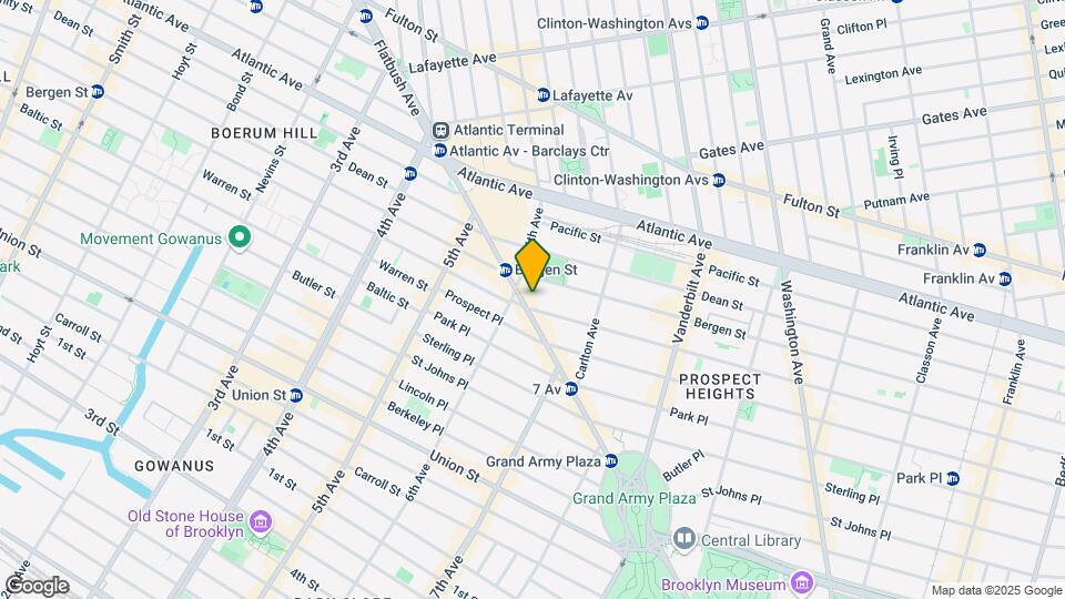 263 Flatbush Ave Map and Location Details