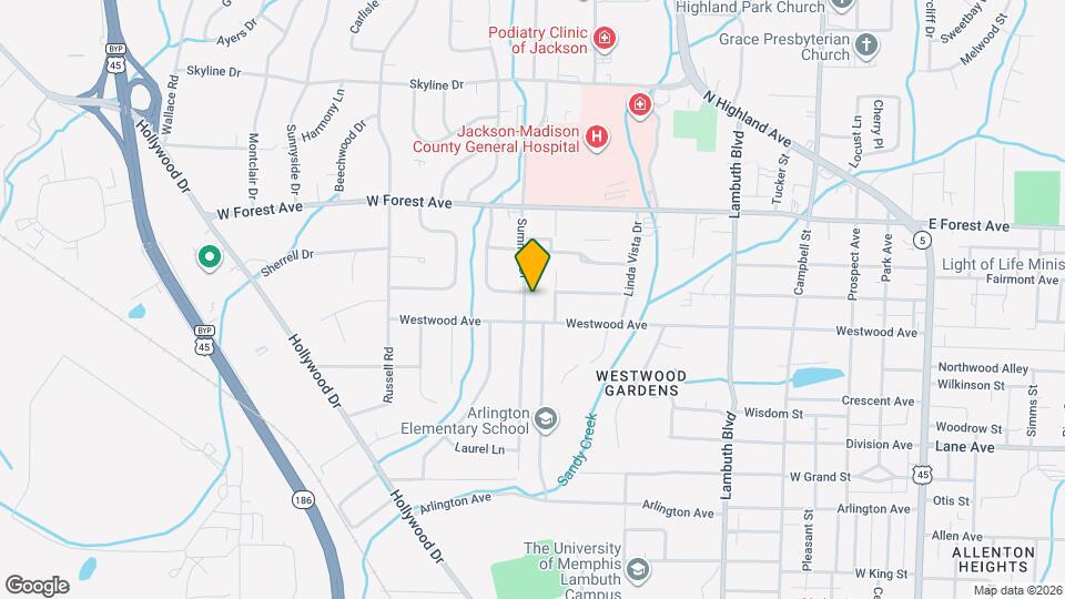 140 Summar Dr Map and Location Details