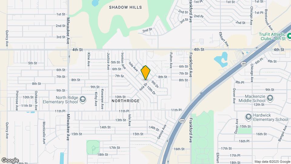 6101 9th Dr Map and Location Details